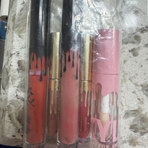 Kylie Cosmetics Lip Kit Set - Red, Pink, and Nude